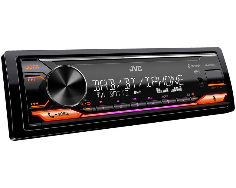 JVC KD-X472DBT Nero 50 W Bluetooth