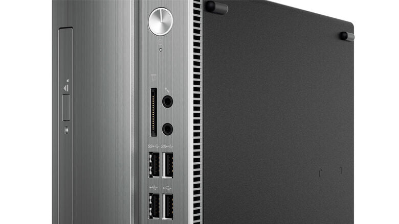 Lenovo IdeaCentre 310S DDR4-SDRAM A9-9425 SFF 7th Generation AMD A9-Series APUs 8 GB 256 GB SSD Windows 10 Home PC Nero, Argento
