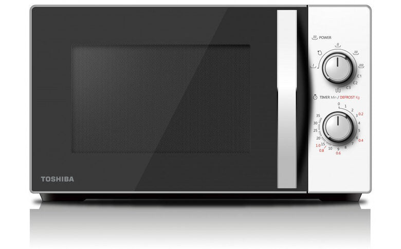 Toshiba MW-MG20P Superficie piana Microonde combinato 20 L 800 W Nero, Bianco