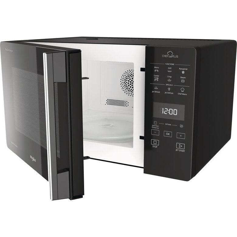 Whirlpool MCP 359 SL Superficie piana Microonde combinato 25 L 800 W Argento, Nero