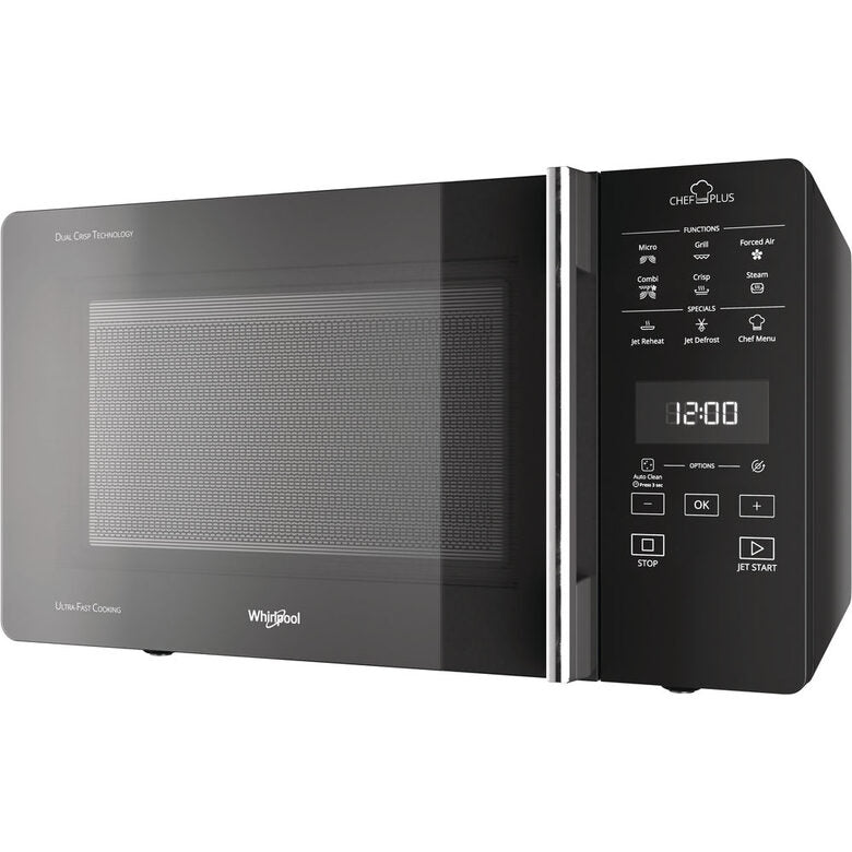 Whirlpool MCP 359 SL Superficie piana Microonde combinato 25 L 800 W Argento, Nero
