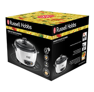 Russell Hobbs 27030-56 cuoci riso 300 W Nero, Bianco