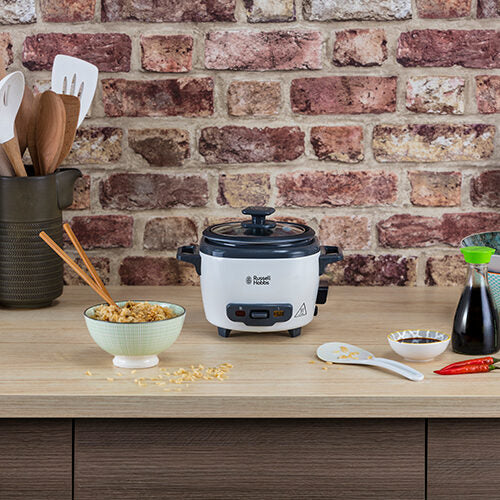 Russell Hobbs 27020-56 cuoci riso 200 W Nero, Bianco
