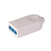 Poly Pool PP0464 presa energia Tipo L Bianco