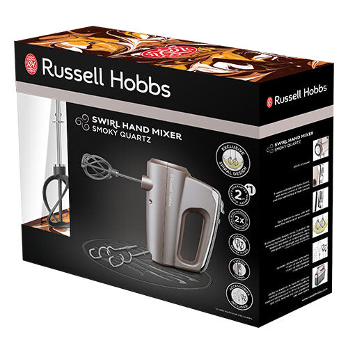 Russell Hobbs 25892-56 sbattitore Sbattitore manuale 350 W Quarzo metallizzato
