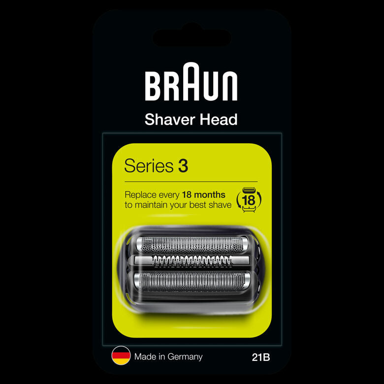 Braun Series 3 21B Testina Di Ricambio Per Rasoio Elettrico Uomo