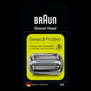 Braun Series 3 32S Testina Di Ricambio Per Rasoio Elettrico Uomo - Argento