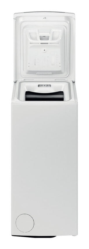 Hotpoint Ariston WMTF624UIT Lavatrice A Libera Installazione A Carica Dall'alto 6 Kg, 1200 Giri, Antimacchia, Classe C, Bianco
