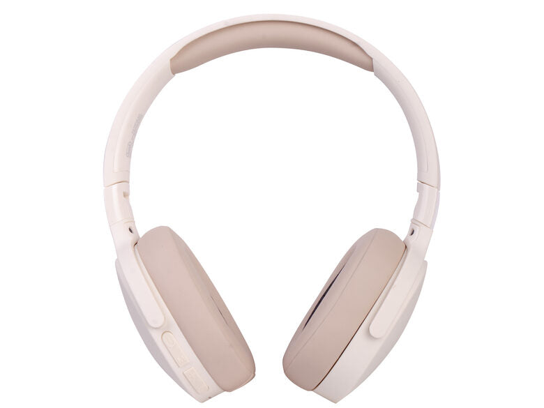 Trevi DJ 12E45 BT Auricolare Con cavo e senza cavo A Padiglione Musica e Chiamate Bluetooth Crema