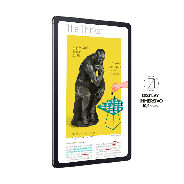 Samsung Galaxy Tab S6 Lite , Grey, 10.4, Wi-Fi 5 (802.11ac), 64GB