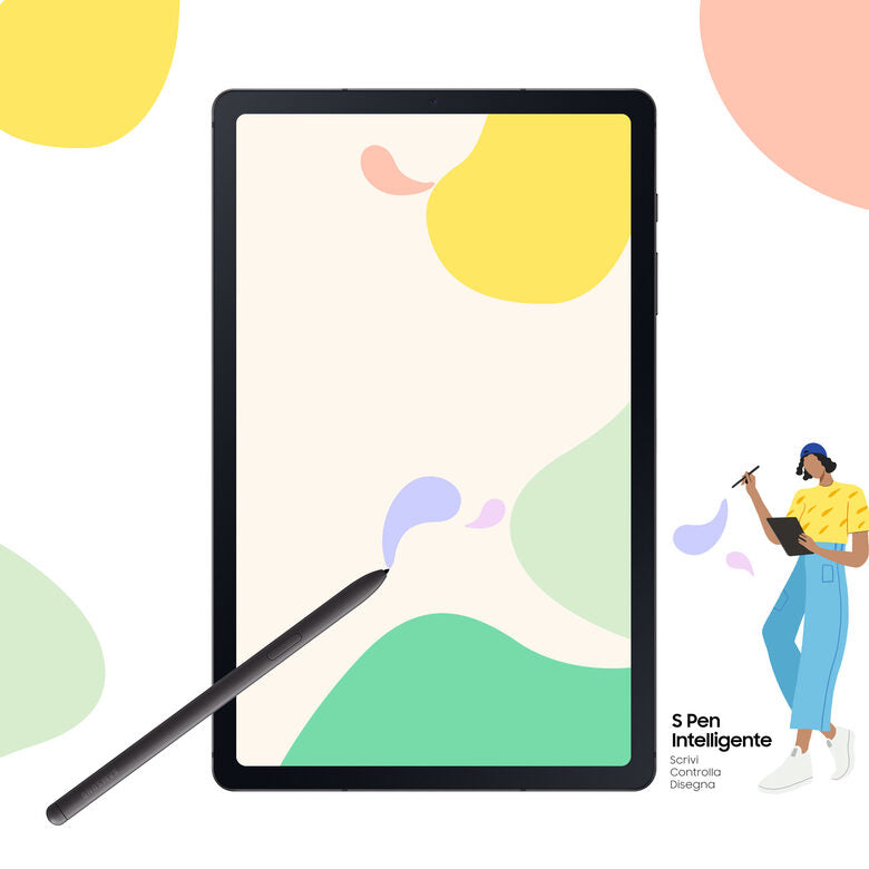 Samsung Galaxy Tab S6 Lite , Grey, 10.4, Wi-Fi 5 (802.11ac)/LTE, 64GB