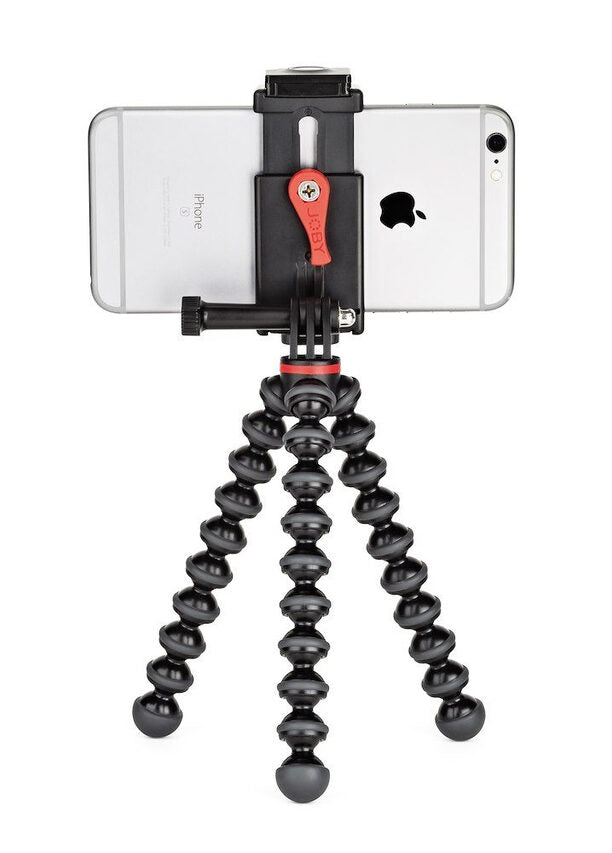 Joby GripTight Action Kit treppiede Action camera 3 gamba/gambe Nero, Rosso