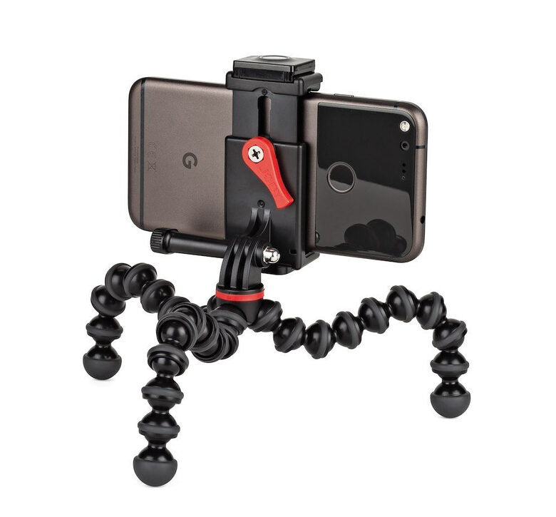 Joby GripTight Action Kit treppiede Action camera 3 gamba/gambe Nero, Rosso