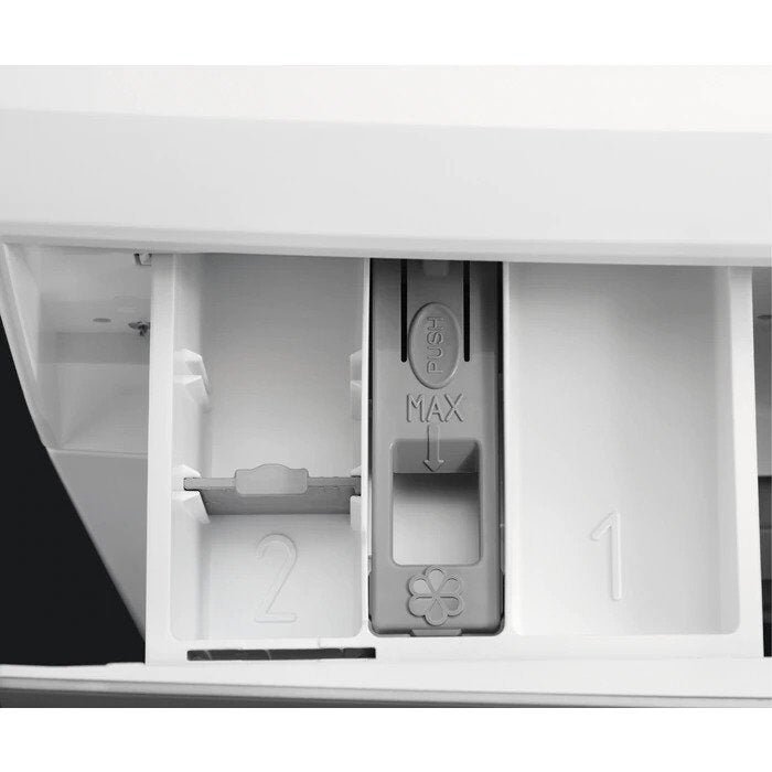 AEG L6SE62W lavatrice Caricamento frontale 6 kg 1200 Giri/min D Nero, Argento, Bianco