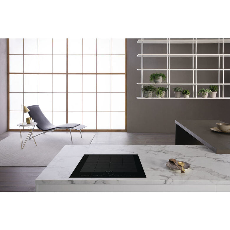Whirlpool SMO 658C/NE piano cottura Nero Da incasso Piano cottura a induzione 4 Fornello(i)