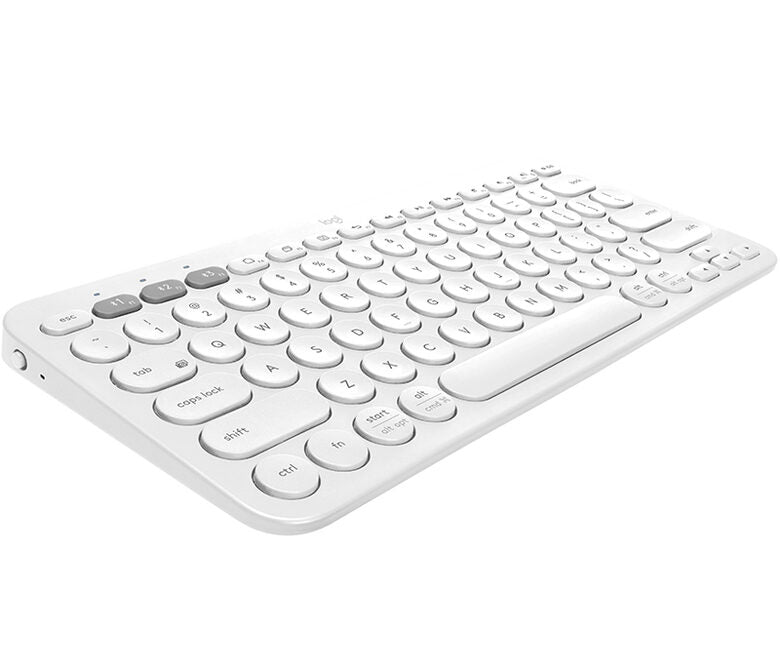 Logitech K380 Multi-Device tastiera Bluetooth QWERTY Italiano Bianco