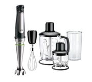 Braun MultiQuick 7 MQ 7045X 1,25 L Frullatore ad immersione 1000 W Nero, Acciaio inossidabile