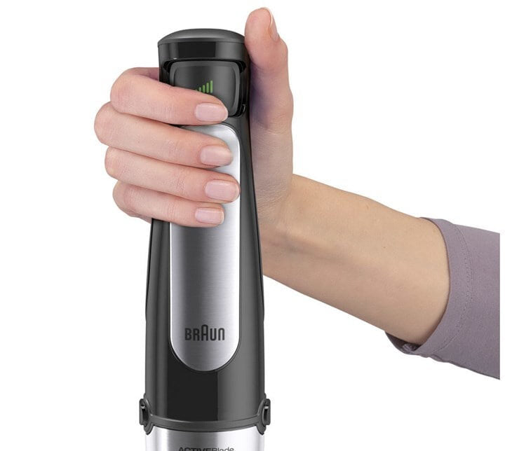 Braun MultiQuick 7 MQ 7045X 1,25 L Frullatore ad immersione 1000 W Nero, Acciaio inossidabile