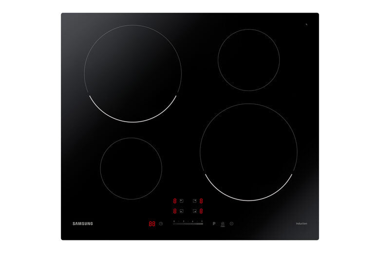 Samsung NZ64T3707AK Nero Da incasso 60 cm Piano cottura a induzione 4 Fornello(i)