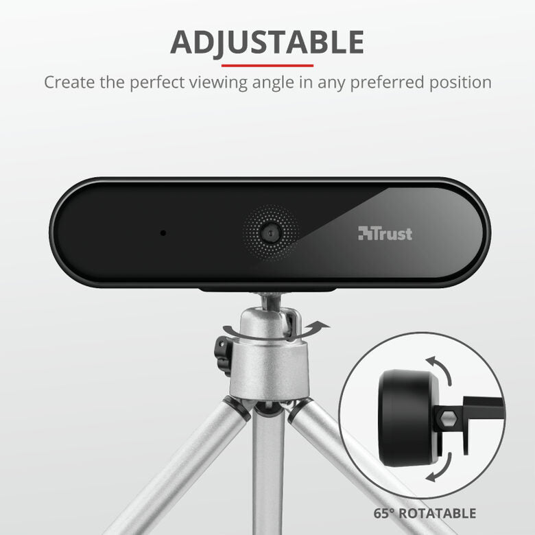 Trust Tyro webcam 1920 x 1080 Pixel USB Nero