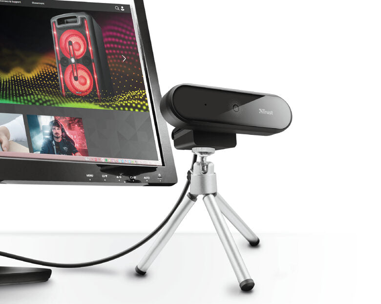 Trust Tyro webcam 1920 x 1080 Pixel USB Nero