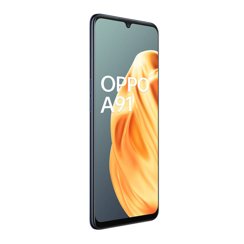 OPPO A91 Smartphone , Display 6.4'' AMOLED, 4, Fotocamere, 128 GB Espandibili, RAM 8 GB, Batteria 4025 mAh, Dual Sim, 2020, Versione italiana], Colore Lightening Black