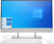 HP 27-dp0007n 68,6 cm (27") 1920 x 1080 Pixel Touch screen AMD Ryzen 3 8 GB DDR4-SDRAM 512 GB SSD PC All-in-one Windows 10 Home Wi-Fi 5 (802.11ac) Argento
