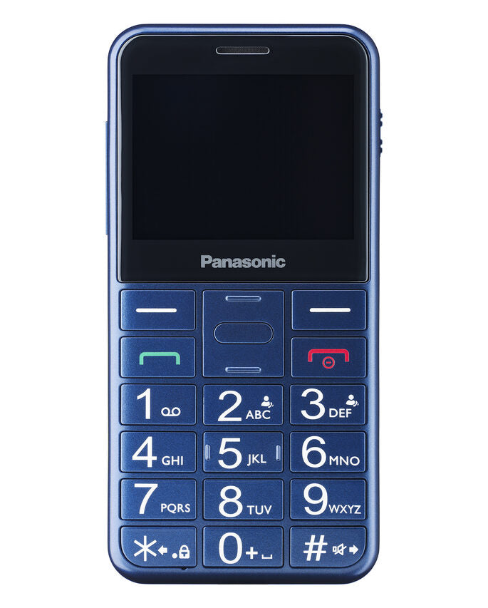 Panasonic KX-TU150 6,1 cm (2.4") 69,2 g Blu Telefono cellulare basico