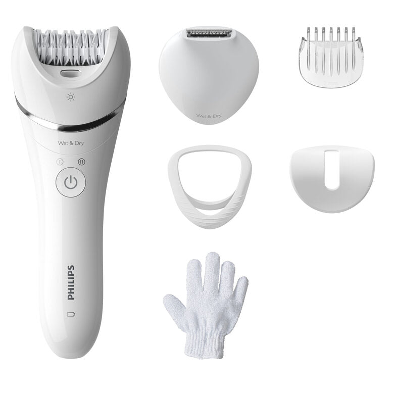 Philips Epilator Series 8000 BRE715/00 Epilatore Wet & Dry