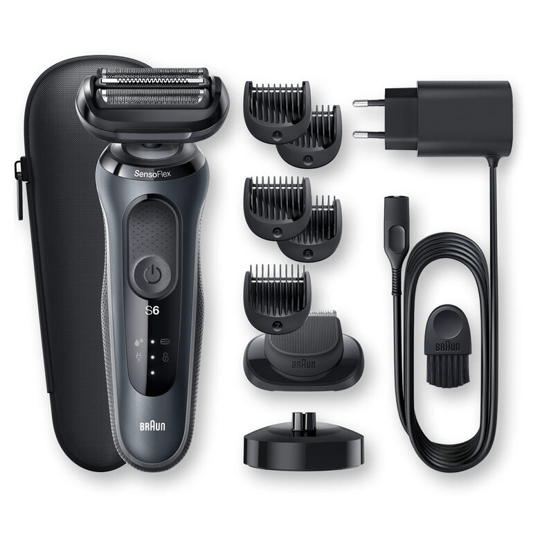 Braun Series 6 60-N4500cs Rasoio Trimmer Grigio