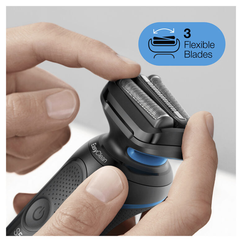 Braun Series 5 50-B1200s Rasoio Trimmer Blu