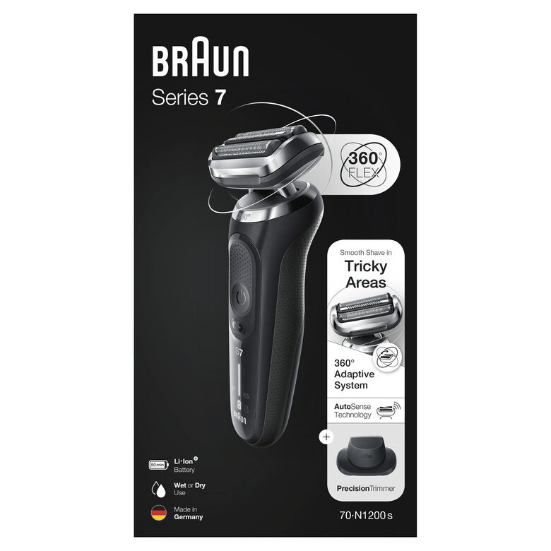 Braun Series 7 70-N1200s Rasoio Trimmer Nero