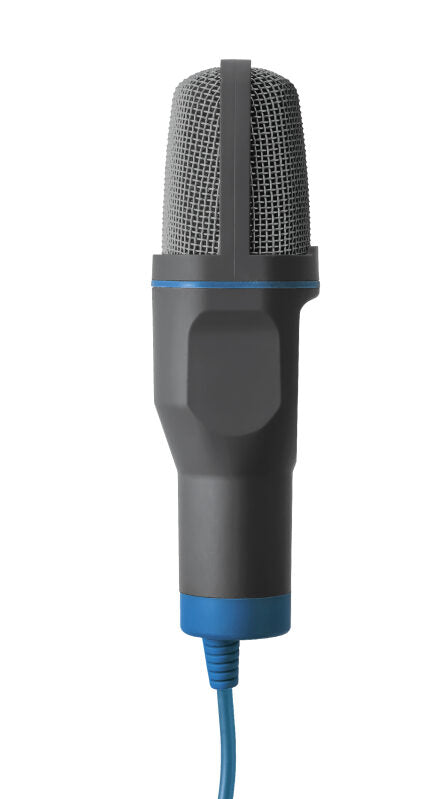 Trust Mico Nero, Blu Microfono per PC