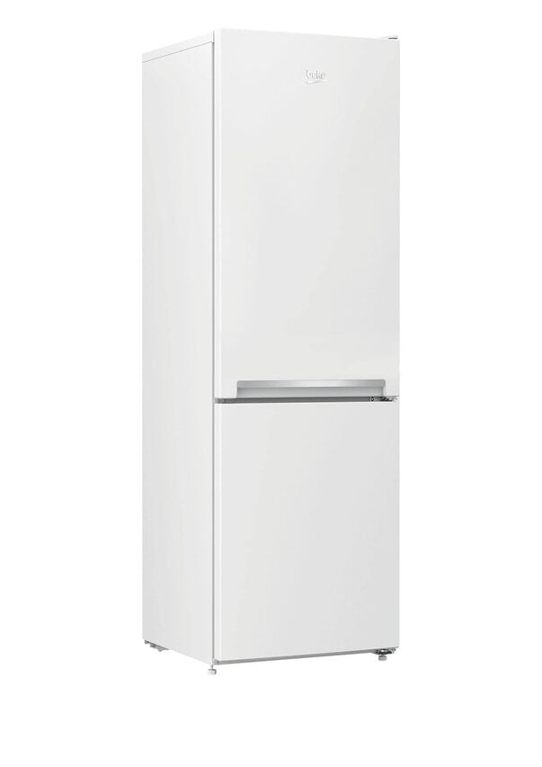 Beko RCSA270K30WN frigorifero con congelatore Libera installazione 270 L F Acciaio inossidabile, Bianco
