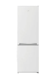 Beko RCSA270K30WN frigorifero con congelatore Libera installazione 270 L F Acciaio inossidabile, Bianco