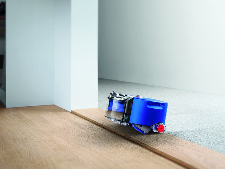 Dyson 360 Heurist Aspirapolvere Robot 0,33 L Senza sacchetto Blu, Nichel