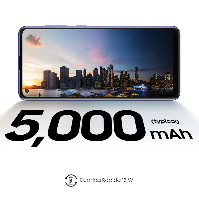 Samsung Galaxy A21s SM-A217F/DSN 16,5 cm (6.5") Doppia SIM Android 10.0 4G USB tipo-C 3 GB 32 GB 5000 mAh Blu