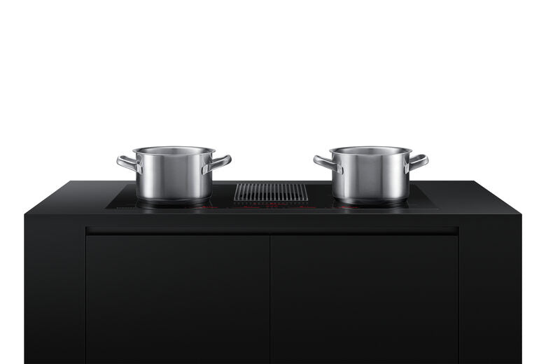 Samsung Piano a induzione con cappa integrata aspirante Infinite Line™ 80cm NZ84T9747UK