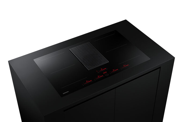 Samsung Piano a induzione con cappa integrata aspirante Infinite Line™ 80cm NZ84T9747UK