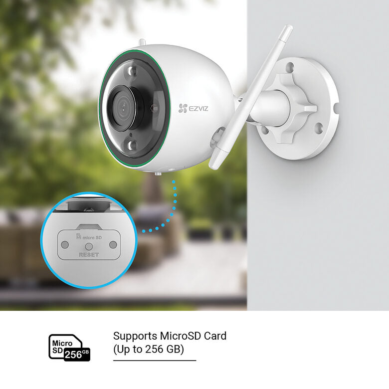 EZVIZ C3N Telecamera Wi-Fi per Esterno con visione notturna a colori