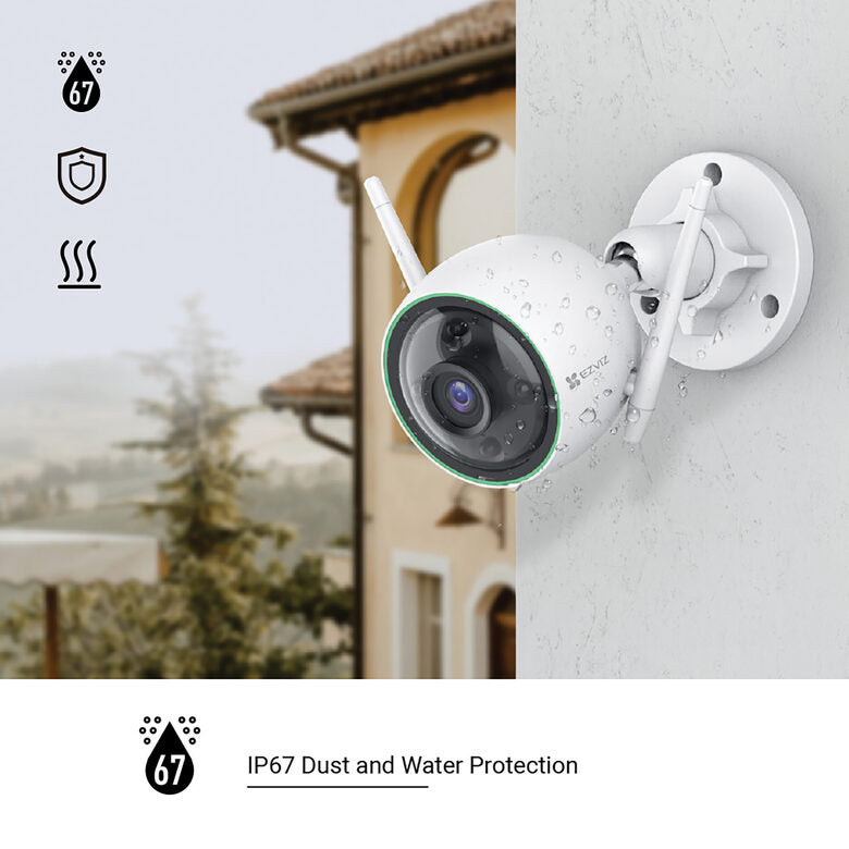 EZVIZ C3N Telecamera Wi-Fi per Esterno con visione notturna a colori