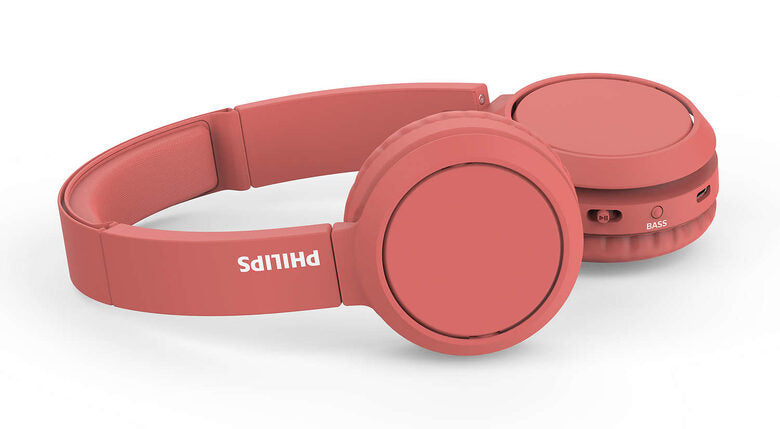 Philips 4000 series TAH4205RD/00 cuffia e auricolare Wireless A Padiglione Musica e Chiamate USB tipo-C Bluetooth Rosso