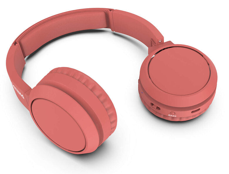 Philips 4000 series TAH4205RD/00 cuffia e auricolare Wireless A Padiglione Musica e Chiamate USB tipo-C Bluetooth Rosso
