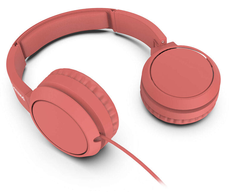 Philips 3000 series TAH4105RD/00 cuffia e auricolare Cablato A Padiglione Musica e Chiamate Rosso