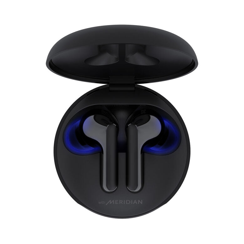 LG TONE Free FN6 Black Cuffie Bluetooth True Wireless con custodia UVnano