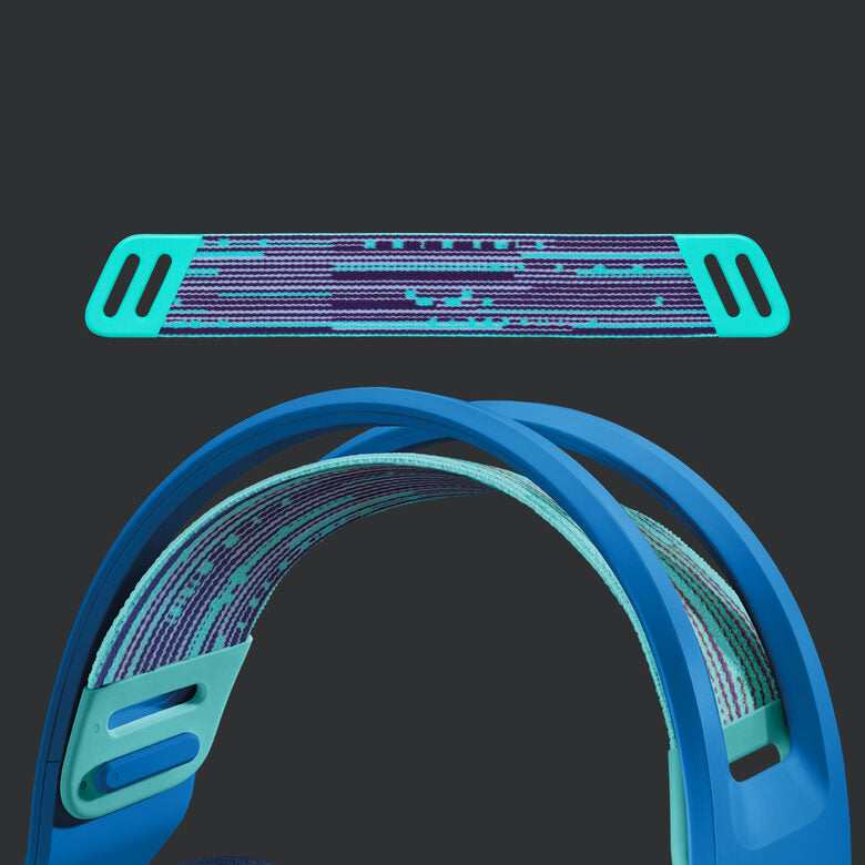 Logitech G G733 Wireless Headset Auricolare A Padiglione Giocare Blu