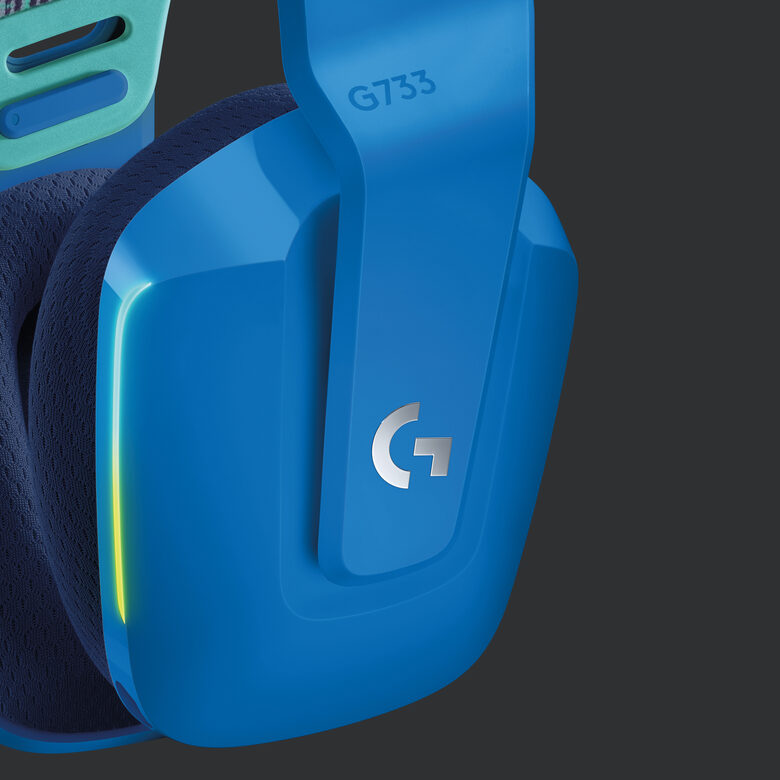 Logitech G G733 Wireless Headset Auricolare A Padiglione Giocare Blu