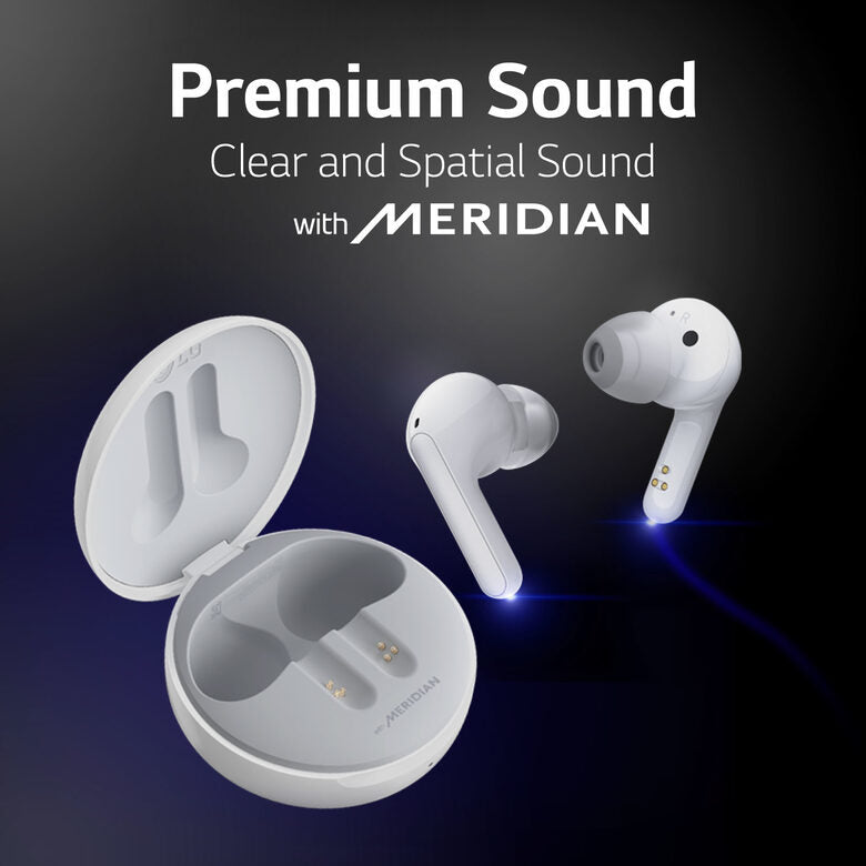 LG TONE Free FN4 White Cuffie Bluetooth True Wireless