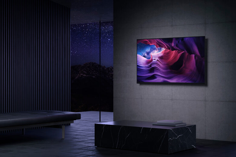 Sony KE-48A9 TV OLED 48" Android Tv 4K HDR Ultra HD con Processore X1 Ultimate e Acoustic Surface Audio modello 2020 Nero