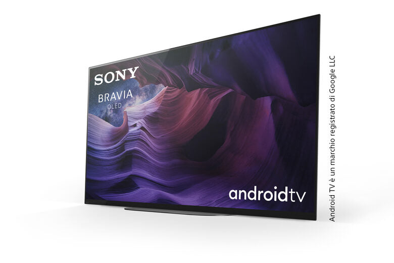 Sony KE-48A9 TV OLED 48" Android Tv 4K HDR Ultra HD con Processore X1 Ultimate e Acoustic Surface Audio modello 2020 Nero